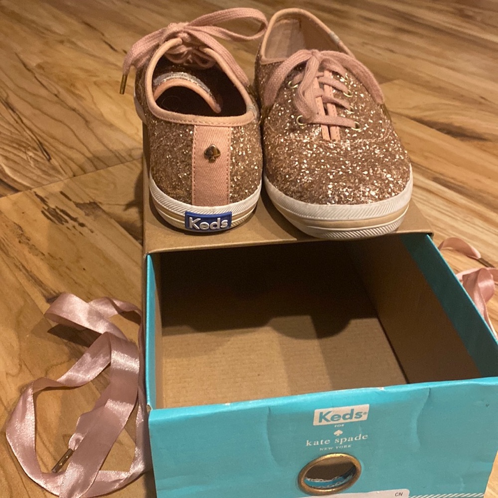 Rose Gold Kate Spade Keds